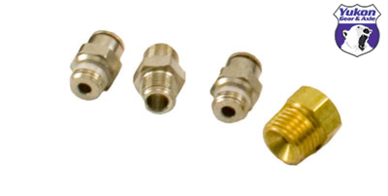 Yukon Gear Zip Locker Bulkhead Fitting Kit Secondary image