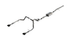 Borla 2024 Chevy Silverado 1500 6.2L V8 ATAK Catback Exhaust w/ Simulator - Black Chrome for performance offroad parts