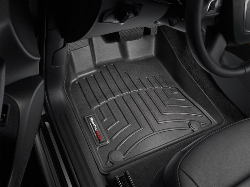 WeatherTech 09+ Audi Q5 Front FloorLiner - Black interior