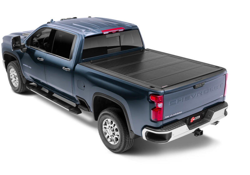 BAK 2020 Chevy Silverado 2500/3500 HD 8ft Bed BAKFlip G2 cover on truck Main image