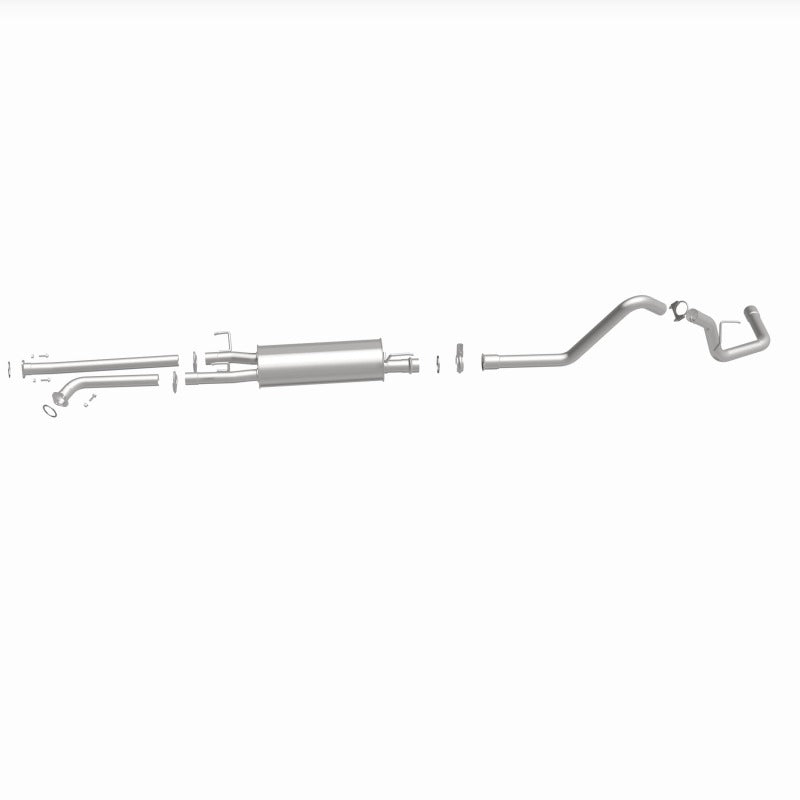 MagnaFlow BRE Exhaust Kit 07-09 Nissan Tundra 5.7L parts layout