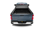 BAK 2020 Chevy Silverado 2500/3500 HD 6ft 9in Bed BAKFlip G2 truck bed cover open view for offroad performance upgrades.