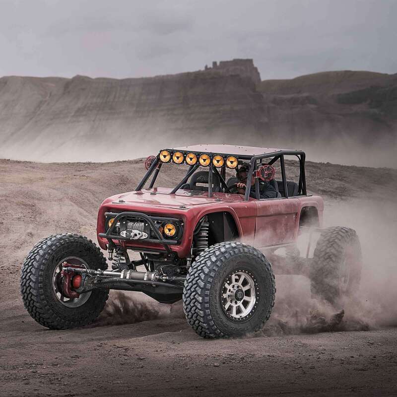 KC HiLiTES Gravity Titan LED Light Bar - 39in. (6-Light) on offroad vehicle