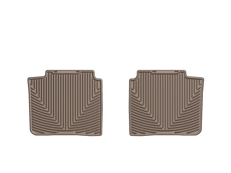 WeatherTech 06+ Lincoln MKZ Rear Rubber Mats - Tan Secondary image