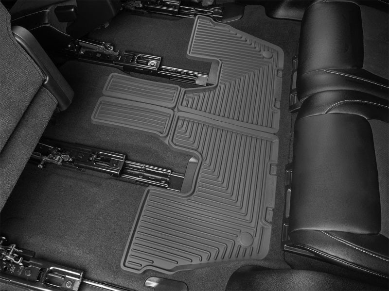 WeatherTech 21-23 Jeep Grand Cherokee L (6 Passenger Seating) Rear All-Weather Floor Mats - Grey Secondary image