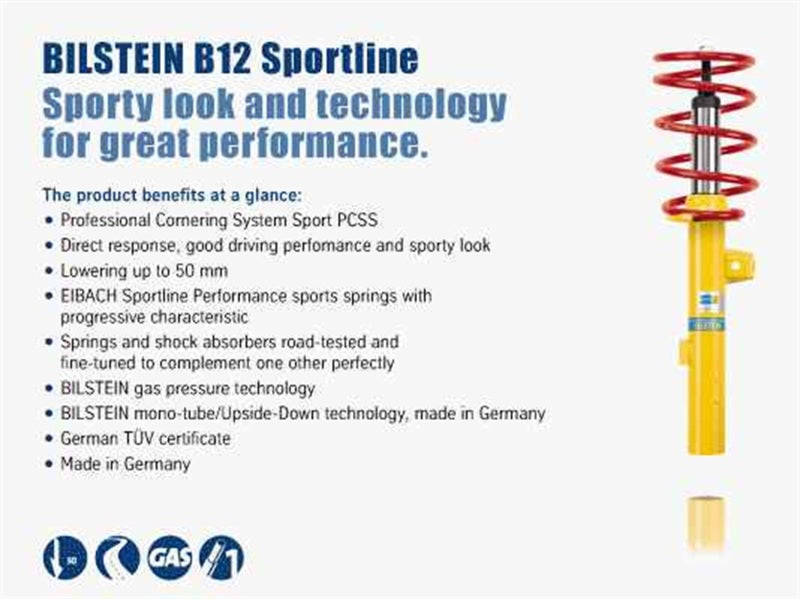 Bilstein B12 2004 Audi A4 Avant Front and Rear Suspension Kit Secondary image