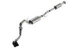 Borla F-150 2021 5.0L 4dr CC SB EC STB Lariat/KR/Pltnm/LTD 3/2.25 DSE Cat-Back Touring BLK CHR Tips exhaust system