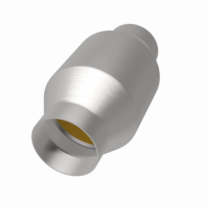 MagnaFlow Conv Univ 2.5in Inlet/Outlet Center/Center Round, offroad parts, Jeep Wrangler accessories