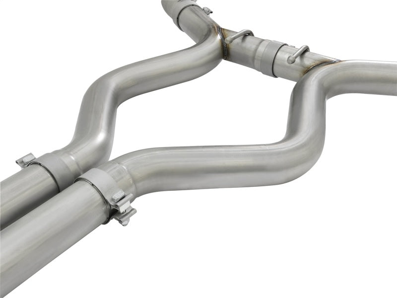 aFe MACHForce XP 3in 304 SS Sport Tone Cat-Back w/ Black Tips 15-17 Ford Mustang V6-3.7L/V8-5.0L Secondary image