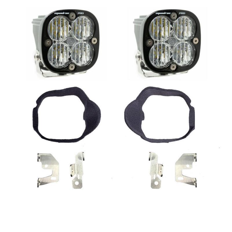 Baja Designs 14-18 Mercedes Sprinter Van Squadron Pro Fog Pocket Light Kit - Clear Secondary image