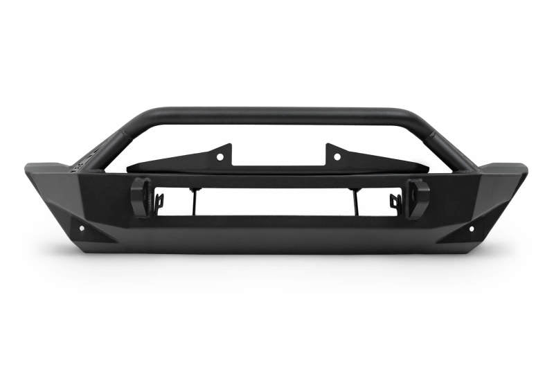 DV8 Offroad 07-23 Jeep Wrangler JK/JL & Gladiator JT FS-1 Series Stubby Front Bumper for offroad performance upgrades.