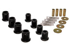 Energy Suspension 6/95-04 Toyota Pick Up 4W (Exc T-100/Tundra) Black Front Control Arm Bushing Set parts for suspension upgrades