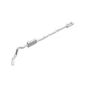 MagnaFlow Sys C/B 11-15 Ford Super Duty F250 6.2L EC CC, SS 3.5in Single Rear Pass Side Ext 5in Tip exhaust system