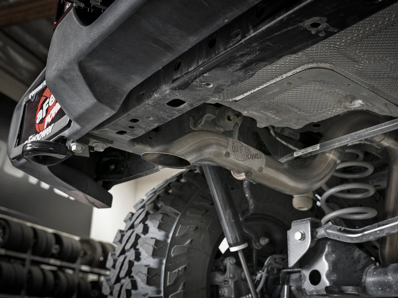 aFe MACH Force-Xp 2.5in 409SS Axle-Back Hi-Tuck Exhaust System 18-20 Jeep Wrangler (JL) V6 3.6L Secondary image