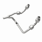 MagnaFlow Conv DF 07-09 Jeep Wrangler/Wrangler Unltd 3.8L (49 State) catalytic converter for offroad performance upgrades.