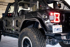 DV8 Offroad 18-23 Jeep Wrangler JL Slim Fender Flares on truck
