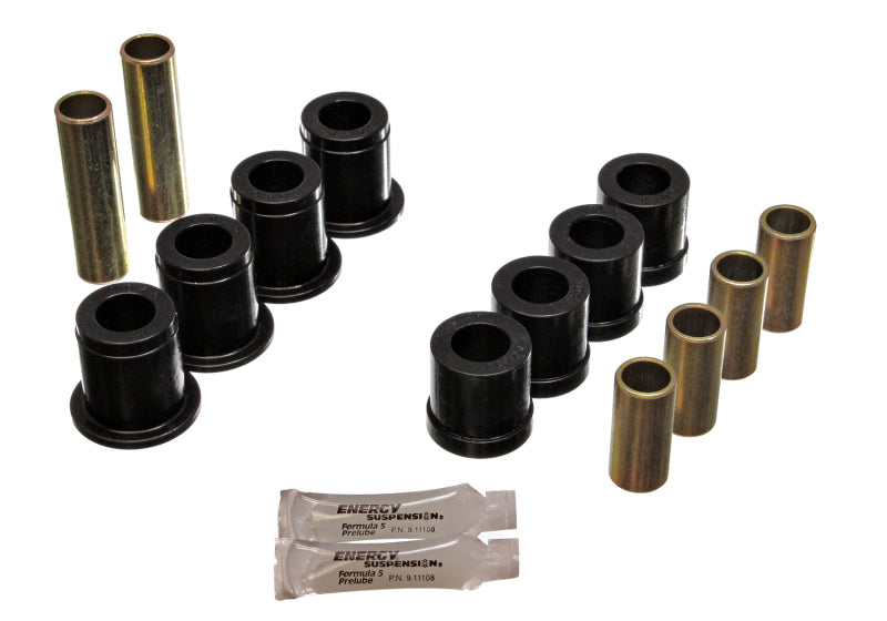 Energy Suspension 87-95 Nissan Pathfinder 2WD/4WD Black Front Control Arm Bushing Set Secondary image