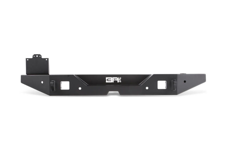 Body Armor 4x4 2018+ Jeep Wrangler Full Width Rear Bumper w/ Tire Carrier Mount for offroad performance upgrades. Main image