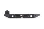 Body Armor 4x4 2018+ Jeep Wrangler Full Width Rear Bumper w/ Tire Carrier Mount for offroad performance upgrades.