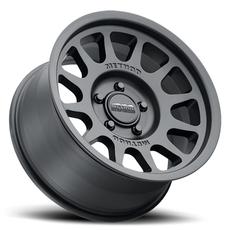 Method MR703 Bead Grip, 16x6 +68mm Offset 5x130 78.1mm CB Matte Black Secondary image