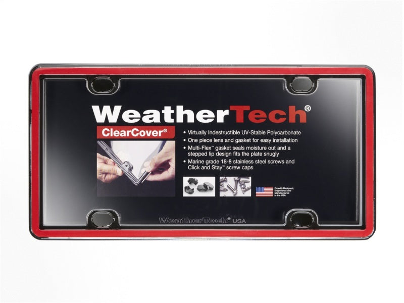 WeatherTech ClearCover Frame Kit - Red Secondary image