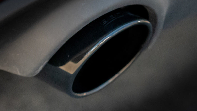 Borla 19-23 Dodge Charger GT 3.6L V6 RWD ATAK Catback Exhaust - Black Chrome Tips close-up view