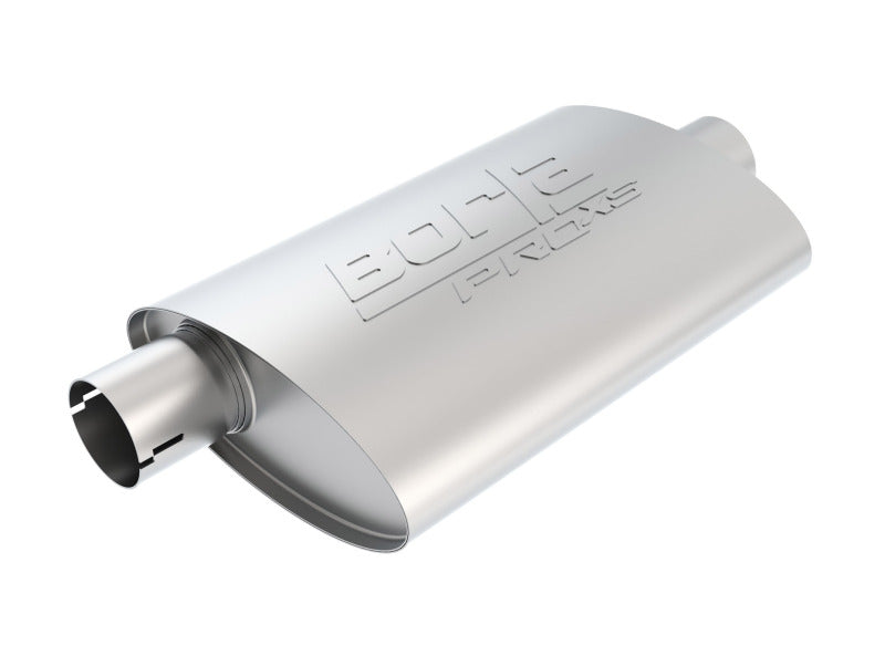 Borla Universal Center/Offset Oval 14in x 4in x 9.5in PRO-XS Muffler for offroad performance upgrades