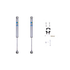 Bilstein 5100 Series 14-17 Dodge Ram 2500/13-17 Ram 3500 Front Dual Steering Damper Kit components