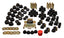 Energy Suspension 87-95 Jeep Wrangler YJ Black Hyper-Flex Master Bushing Set for offroad performance upgrades.