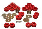 Energy Suspension 92-97 GM Denali XL/Blazer/Yukon XL 4WD Red Body Mount Set for offroad performance upgrades