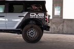 DV8 21-22 Spare Tire Delete on off road Bronco vehicle