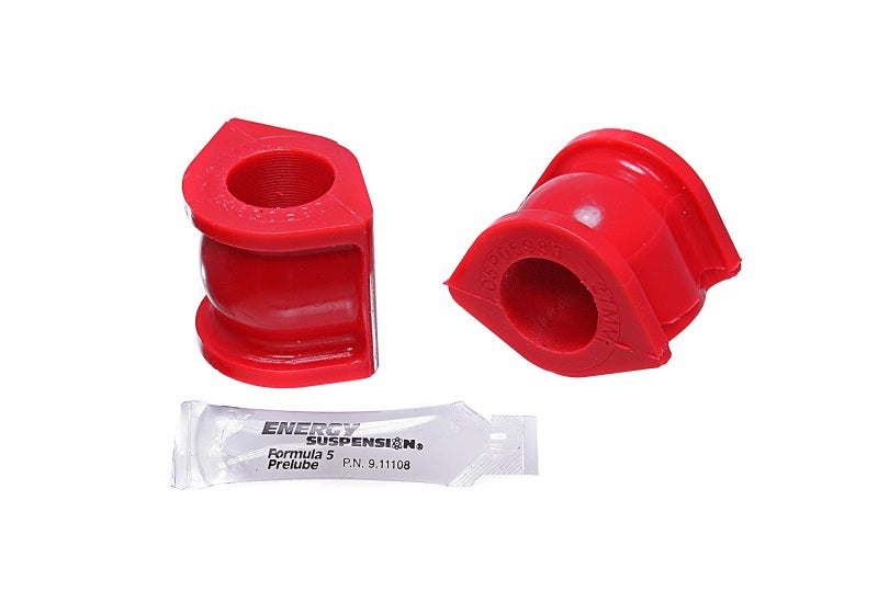 Energy Suspension 06-11 Honda Civic SI 27mm Front Sway Bar Bushing Set - Red Main image