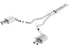Borla 15-16 Ford Mustang Shelby GT350 5.2L ATAK Cat Back Exhaust (Uses Factory Valence) parts image