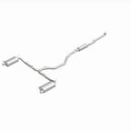 MagnaFlow CatBack 2018 Honda Accord L4 2.0LGAS 2.5in Dual Outlet Stainless Street Series Exhaust system view