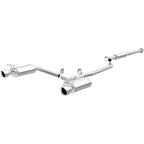 MagnaFlow Sys C/B 2015 Honda Accord 3.5L V6 2.5in SS Dual Split Rear Polished 4.5 Tip exhaust system for performance upgrades