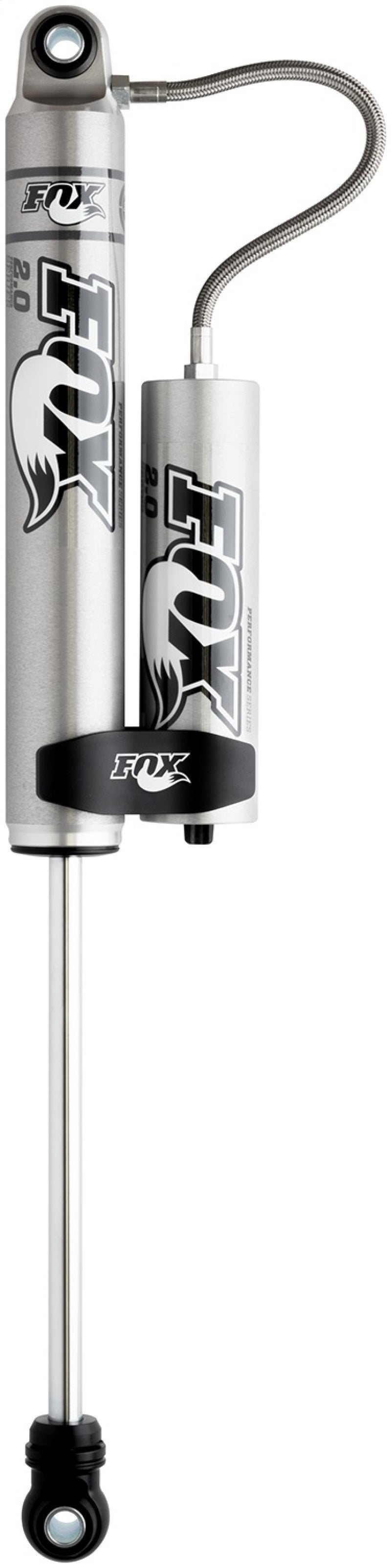 Fox 99+ Chevy HD 2.0 Performance Series 10.6in. Smooth Body Remote Res. Rear Shock / 0-1in. Lift for off road parts.