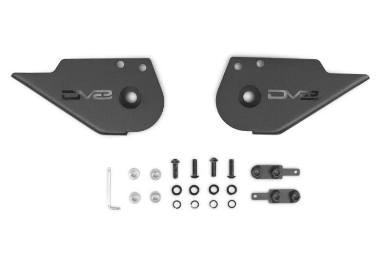 DV8 Offroad 2021+ Ford Bronco Trailing Arm Skid Plates w/ OEM Skid Secondary image