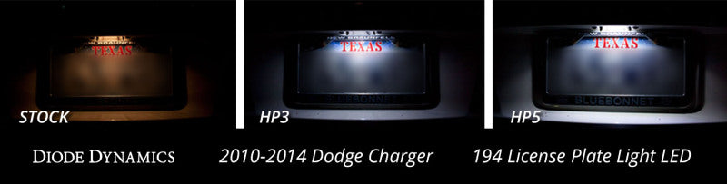 Diode Dynamics 194 LED Bulb HP3 LED Pure - White Short (Single) Secondary image