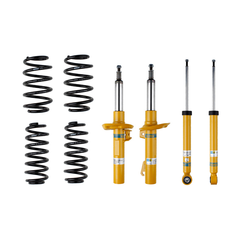 Bilstein B12 (Pro-Kit) 05-10 Volkswagen Jetta (All) Front & Rear Complete Suspension Kit components