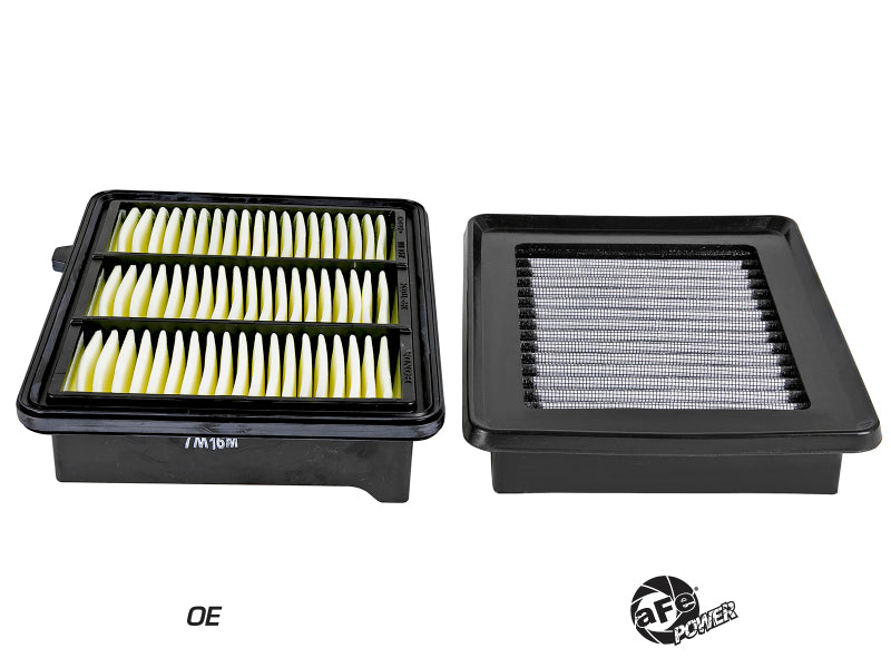 aFe MagnumFLOW Pro DRY S OE Replacement Filter Cadillac CTS-V 09-15 V8-6.2L (SC) Secondary image