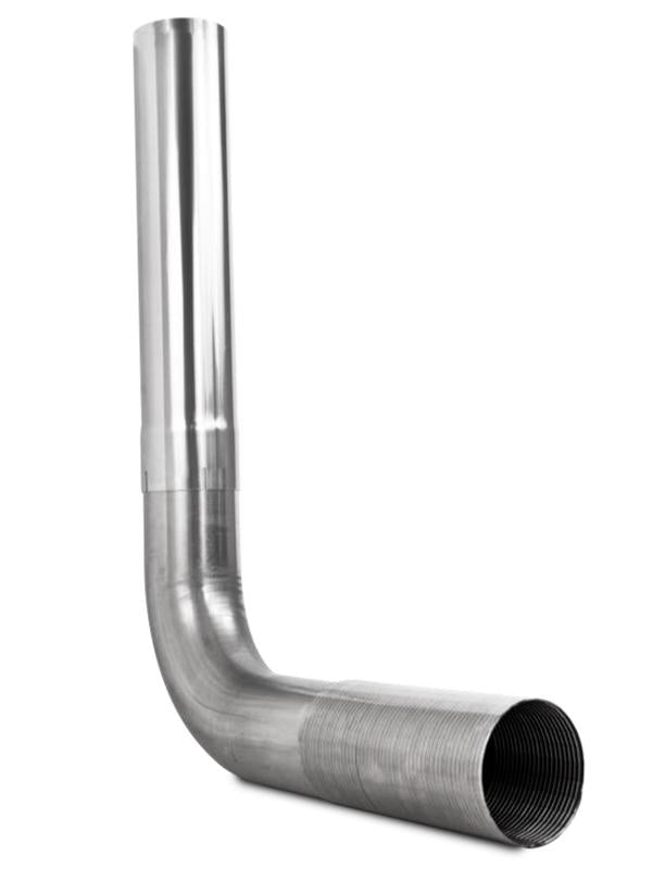 MBRP Universal Full Size Pickup Single Stack 5in Kit AL Secondary image