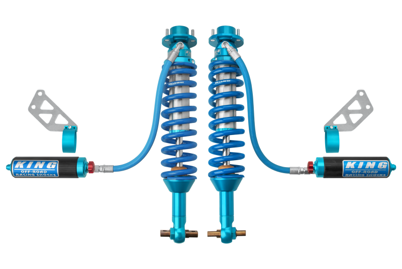 King Shocks 2021 Ford Bronco Front 2.5 Dia Remote Reservoir Shock w/Adjuster (Pair) for offroad performance upgrades