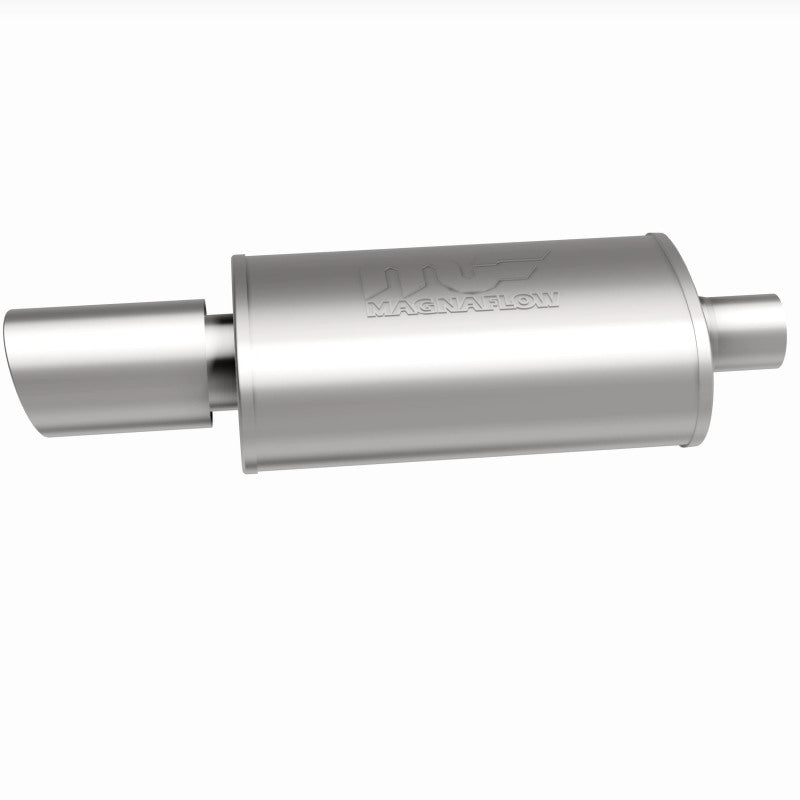 MagnaFlow Muffler W/Tip Mag SS 14X5X8 2.25/4. performance offroad parts