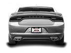 Borla 15-16 Dodge Charger R/T 5.7L No Tip Use Factory Valence Single Split Rear Exit ATAK Exhaust on vehicle rear view