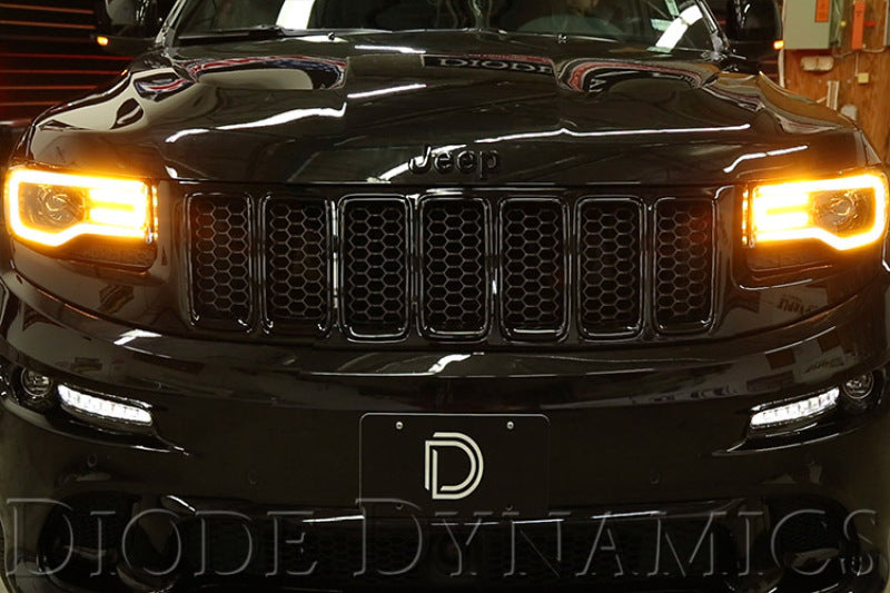 Diode Dynamics 14-21 Jeep Grand Cherokee Switchback LED Halos Secondary image