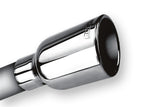 Borla 2.25in Inlet 3.19in Round Rolled Angle Cut Outlet x 5in Long Embossed Tip for offroad performance upgrades