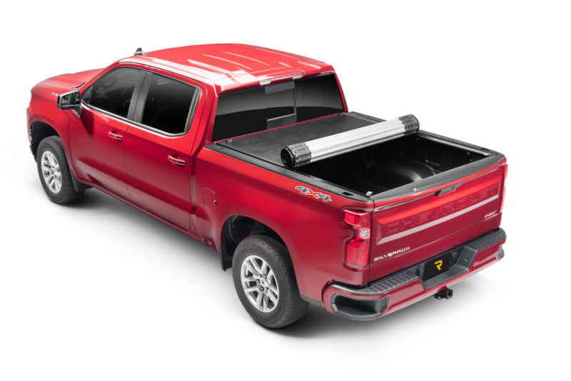 BAK 19-20 Chevy Silverado 5ft 8in Bed (New Body Style) Revolver X2 truck bed cover rolled up