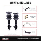 Air Lift Performance 15-21 Subaru WRX (VA) Front Air Suspension Kit components