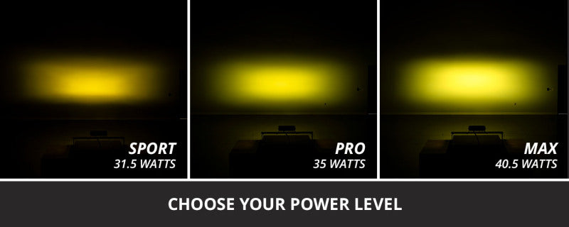 Diode Dynamics SS6 Pro Yellow Combo Flush ABL (single) 3000K Secondary image
