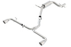 Borla 10-14 VW GTI Base 2.0L 4cyl Catback Exhaust on display